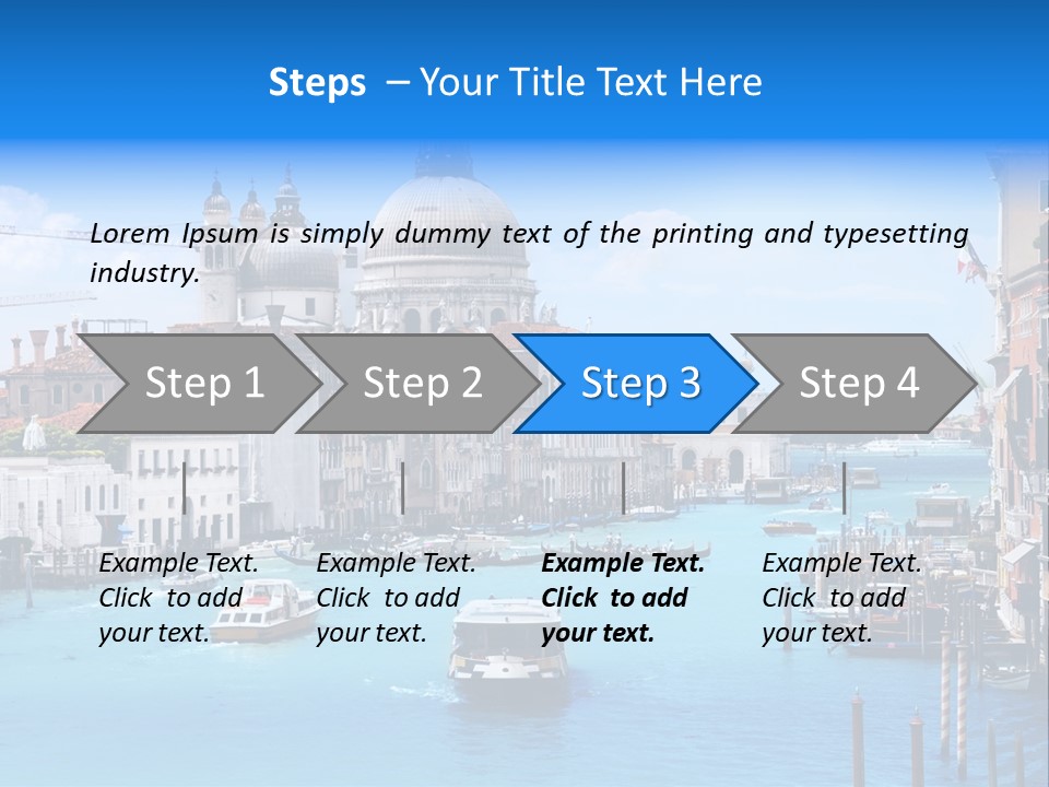 Venezia Venetian Holiday PowerPoint Template