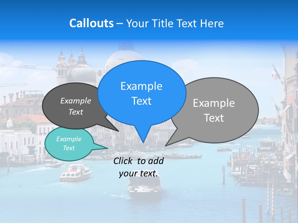 Venezia Venetian Holiday PowerPoint Template