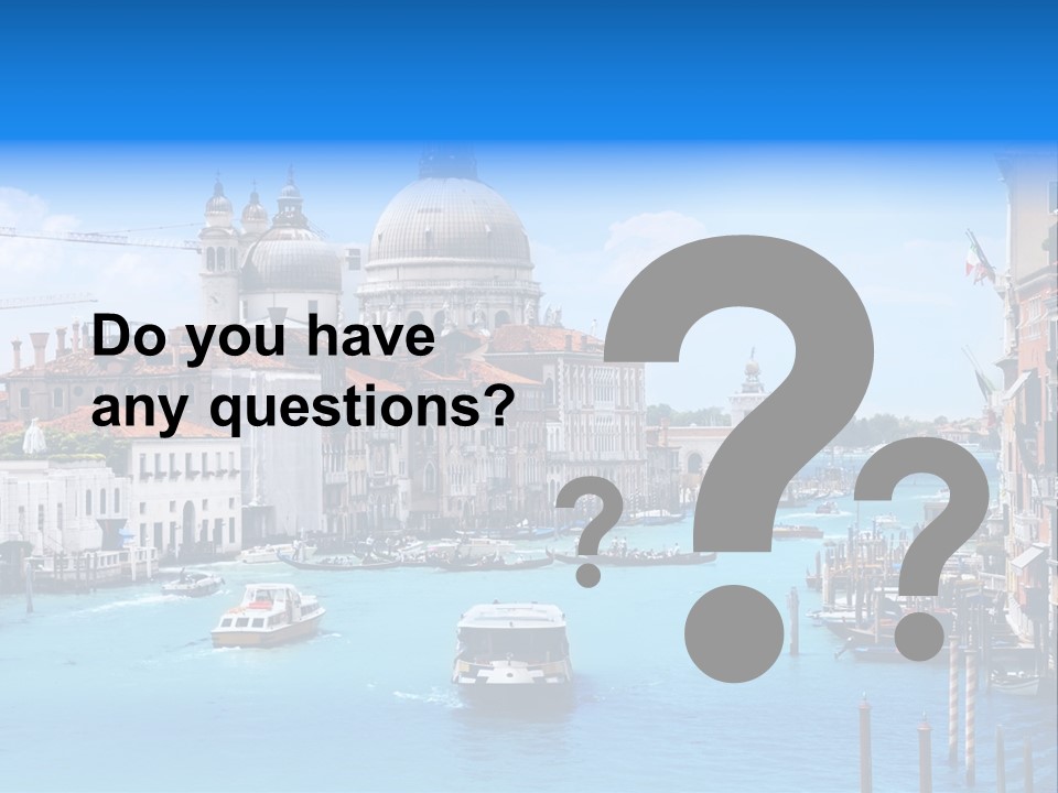 Venezia Venetian Holiday PowerPoint Template