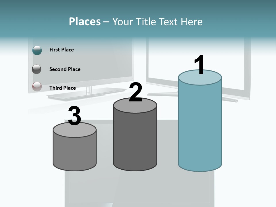 Image Led Display PowerPoint Template