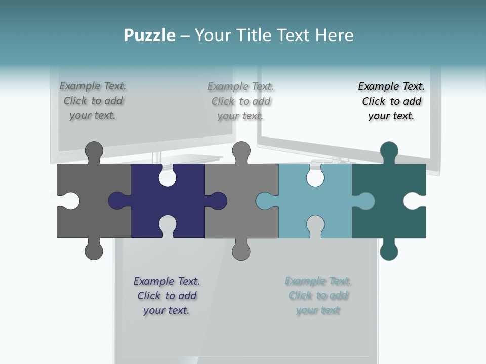 Image Led Display PowerPoint Template