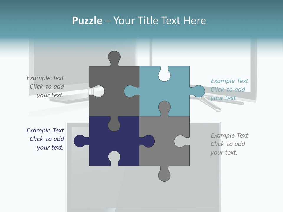 Image Led Display PowerPoint Template