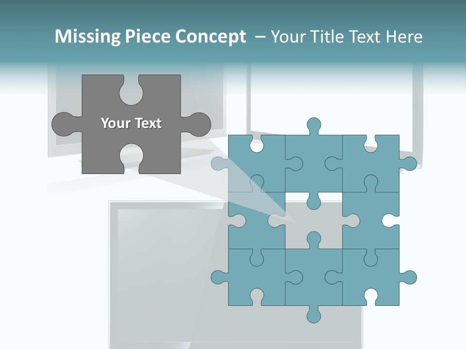 Image Led Display PowerPoint Template