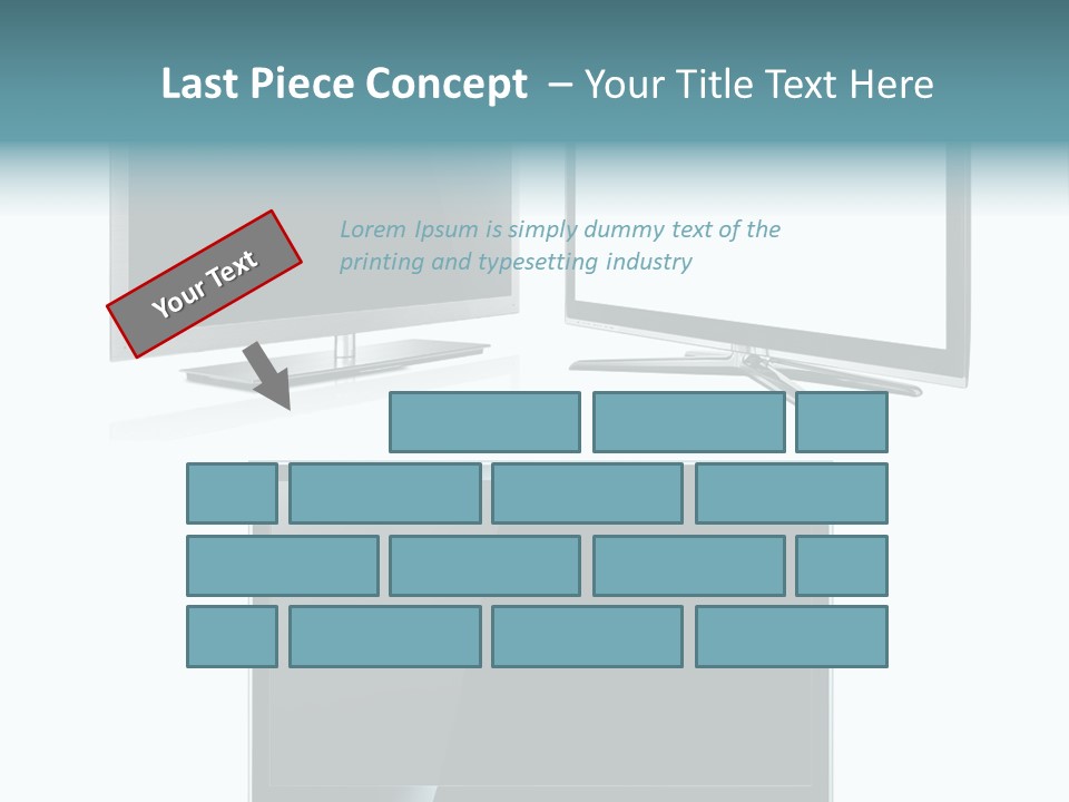 Image Led Display PowerPoint Template