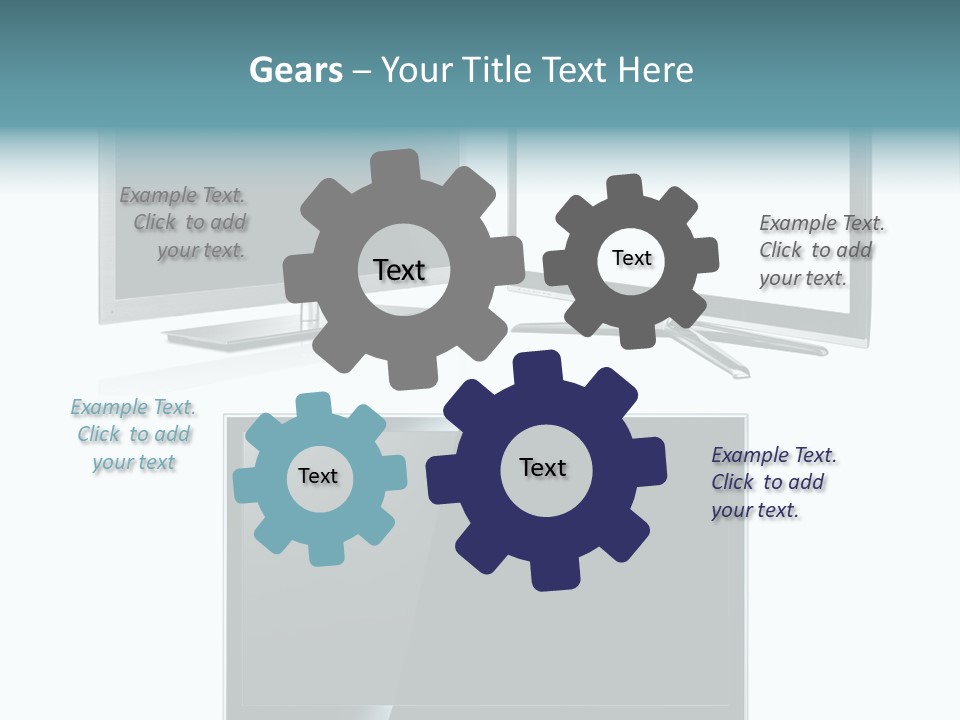Image Led Display PowerPoint Template