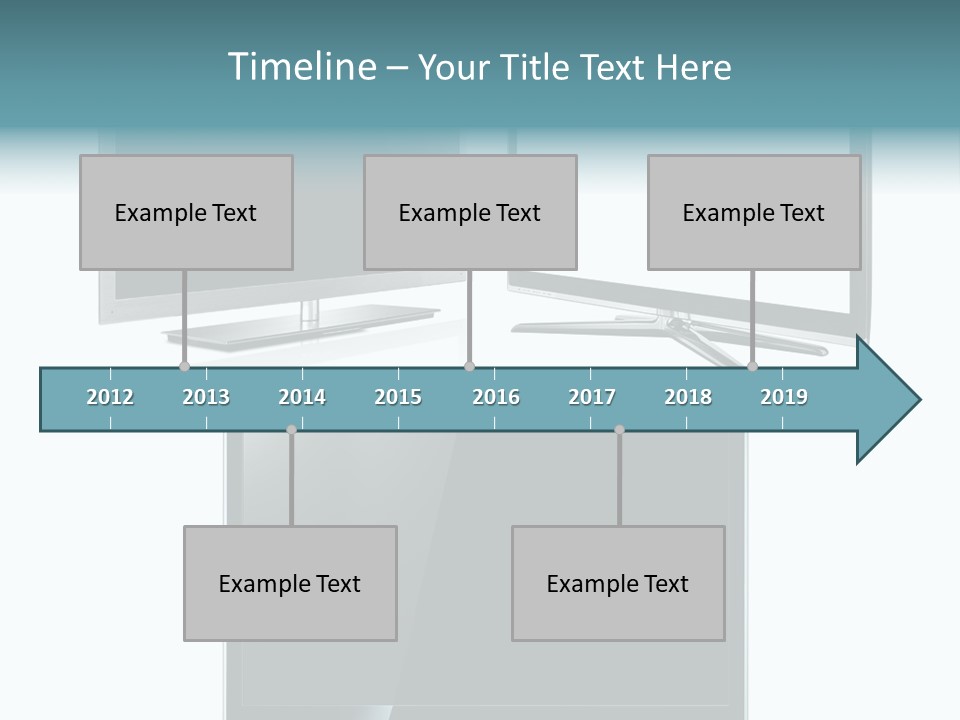 Image Led Display PowerPoint Template