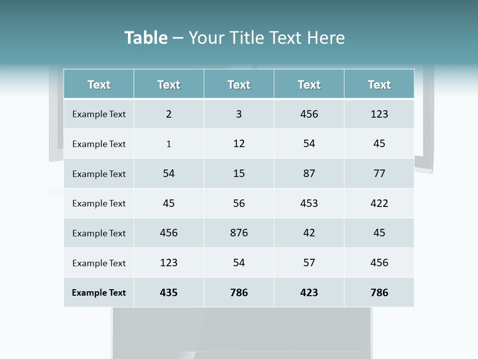Image Led Display PowerPoint Template
