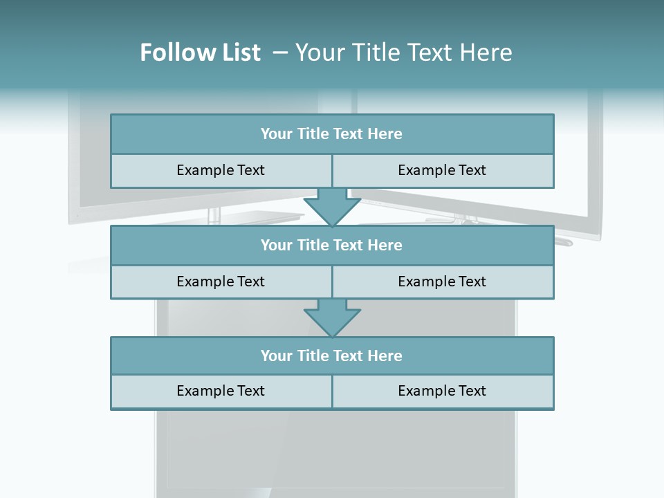 Image Led Display PowerPoint Template