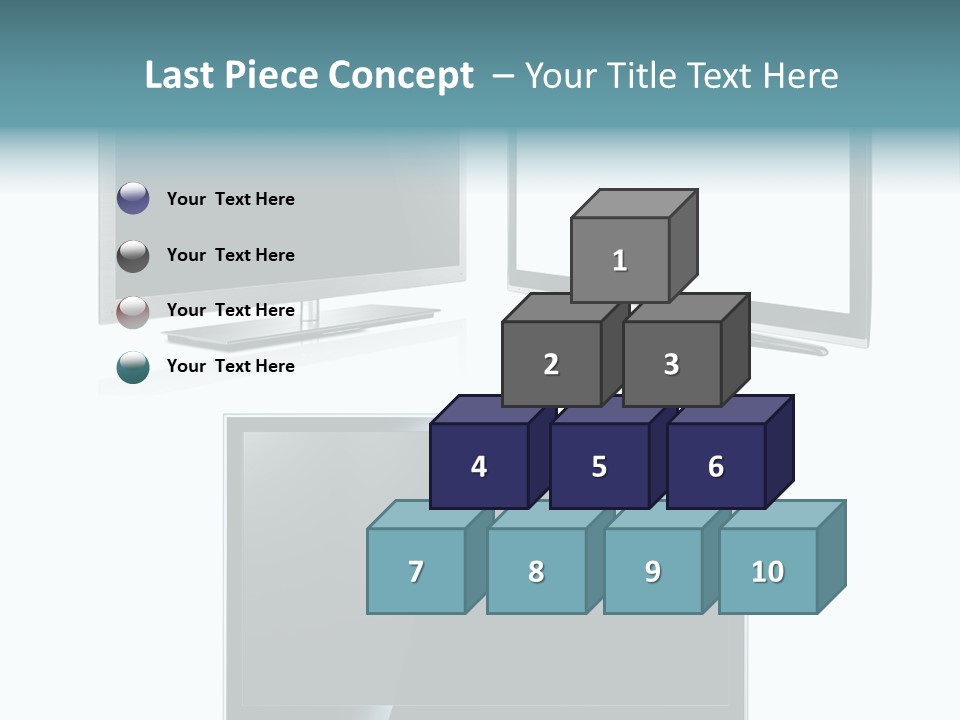 Image Led Display PowerPoint Template