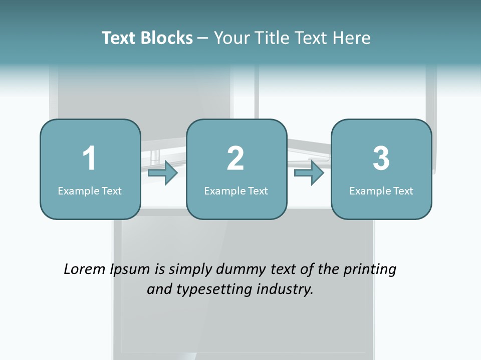 Image Led Display PowerPoint Template