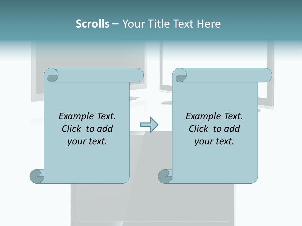 Image Led Display PowerPoint Template