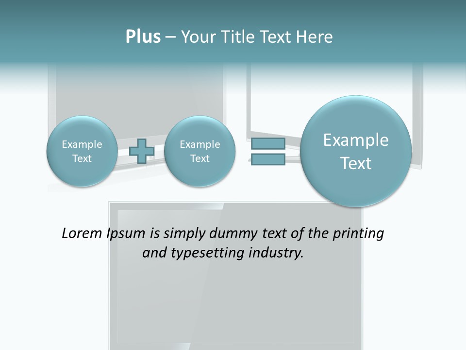 Image Led Display PowerPoint Template