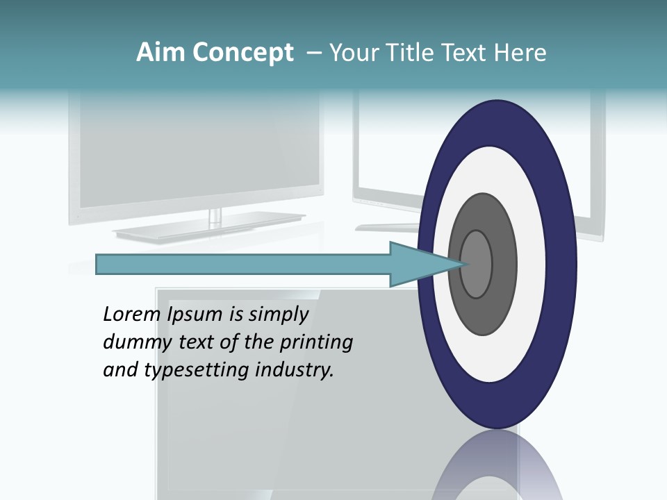 Image Led Display PowerPoint Template