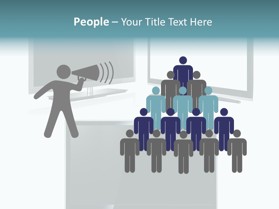 Image Led Display PowerPoint Template