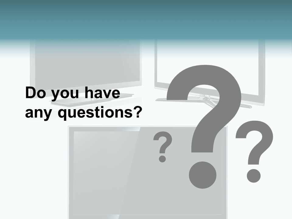 Image Led Display PowerPoint Template