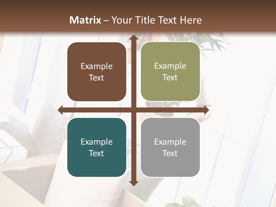 Room Floor Man PowerPoint Template