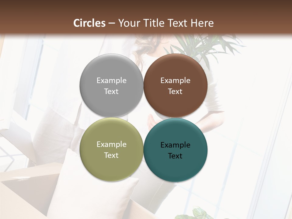 Room Floor Man PowerPoint Template