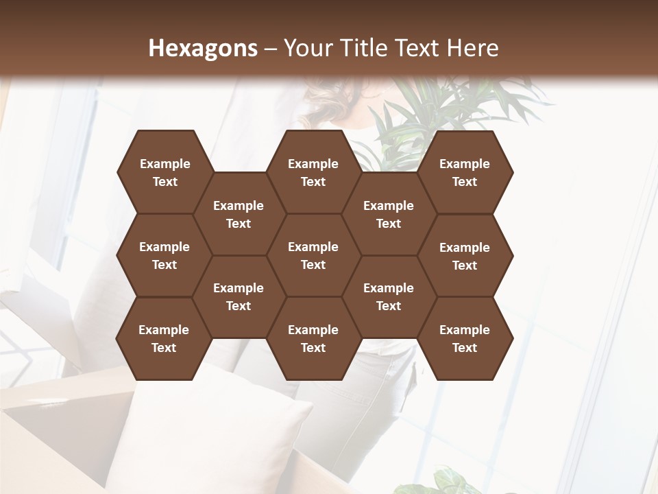 Room Floor Man PowerPoint Template