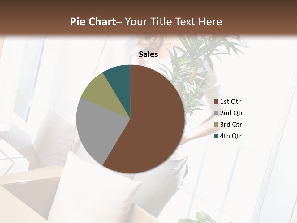 Room Floor Man PowerPoint Template