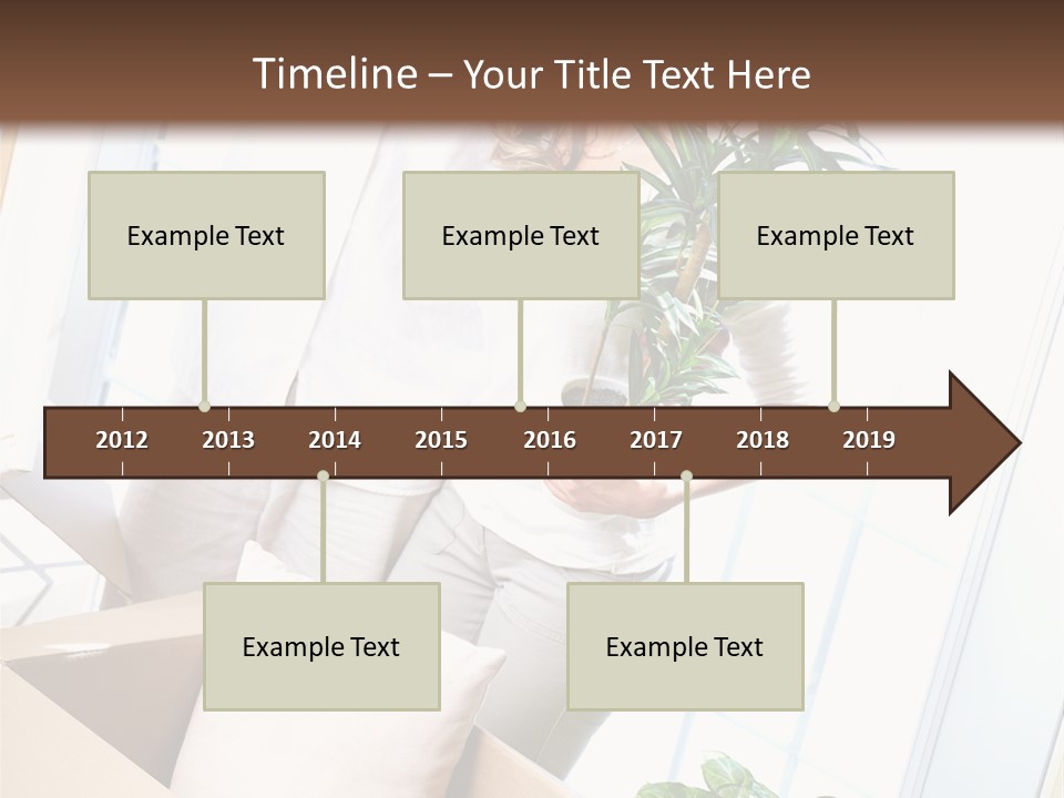 Room Floor Man PowerPoint Template