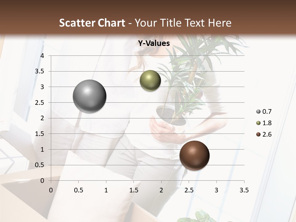 Room Floor Man PowerPoint Template