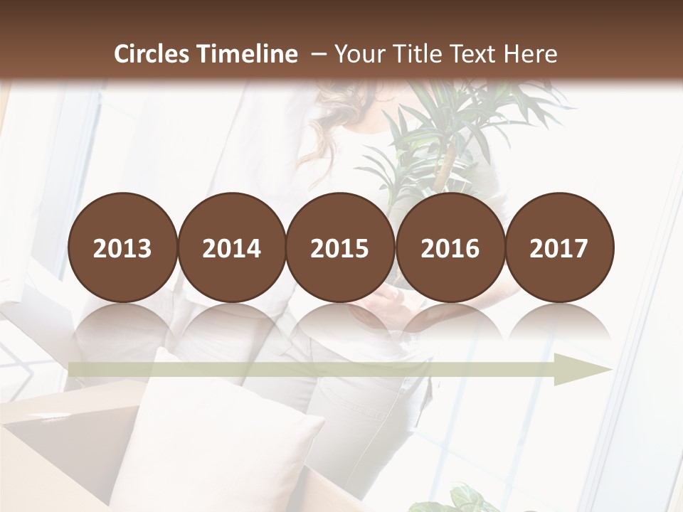 Room Floor Man PowerPoint Template