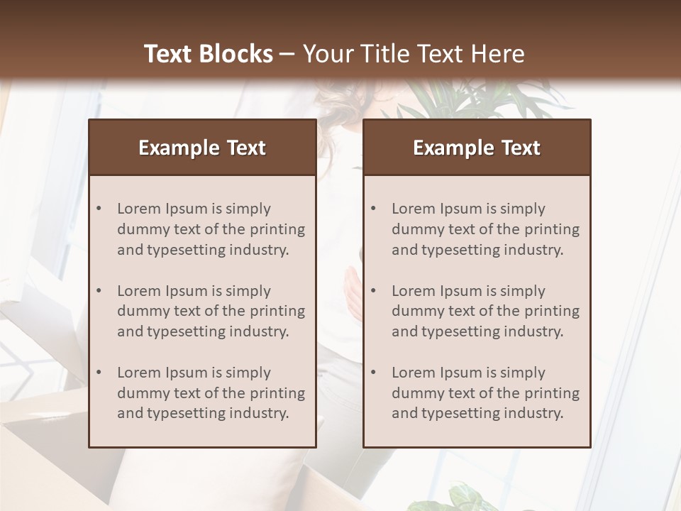 Room Floor Man PowerPoint Template