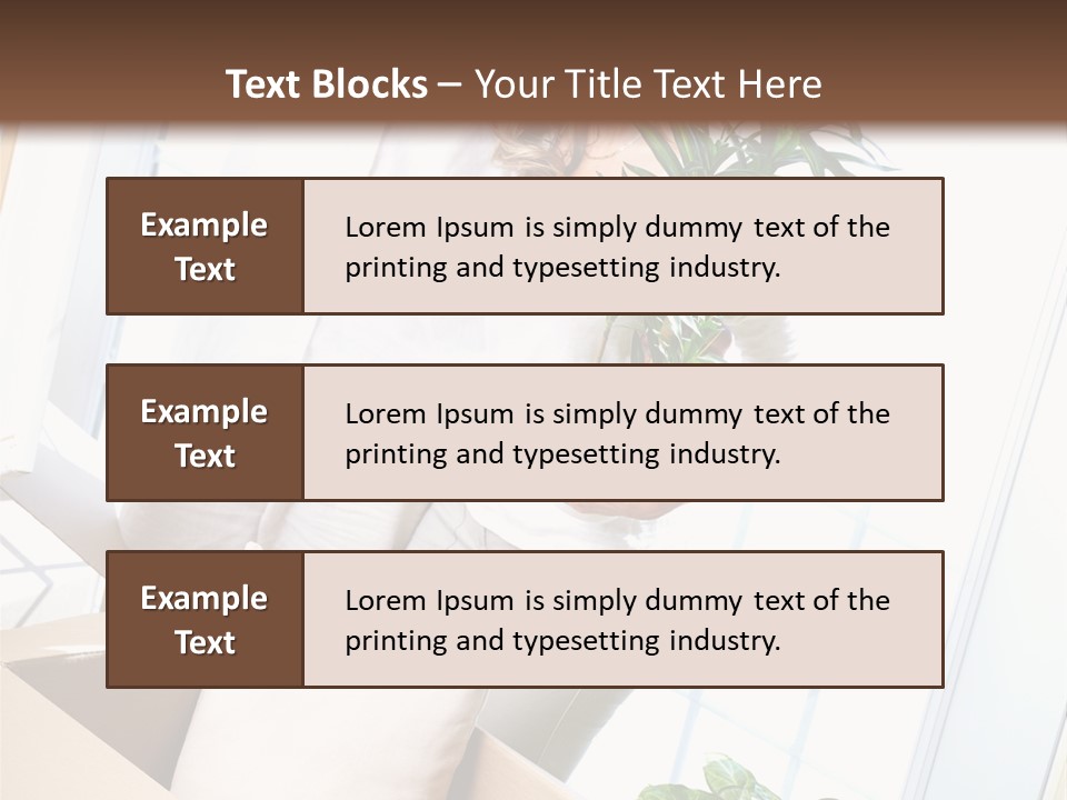 Room Floor Man PowerPoint Template