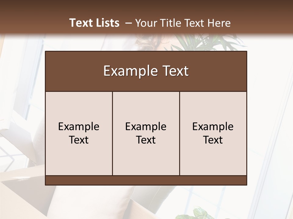 Room Floor Man PowerPoint Template