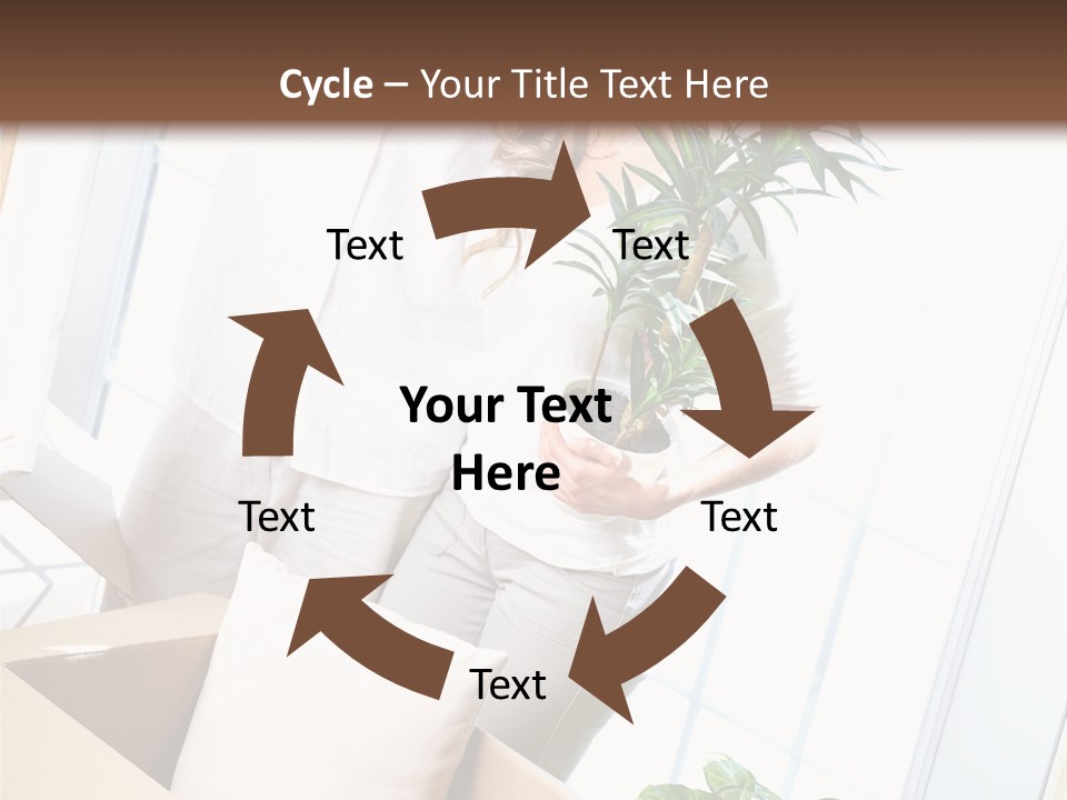 Room Floor Man PowerPoint Template