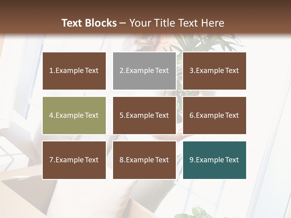 Room Floor Man PowerPoint Template