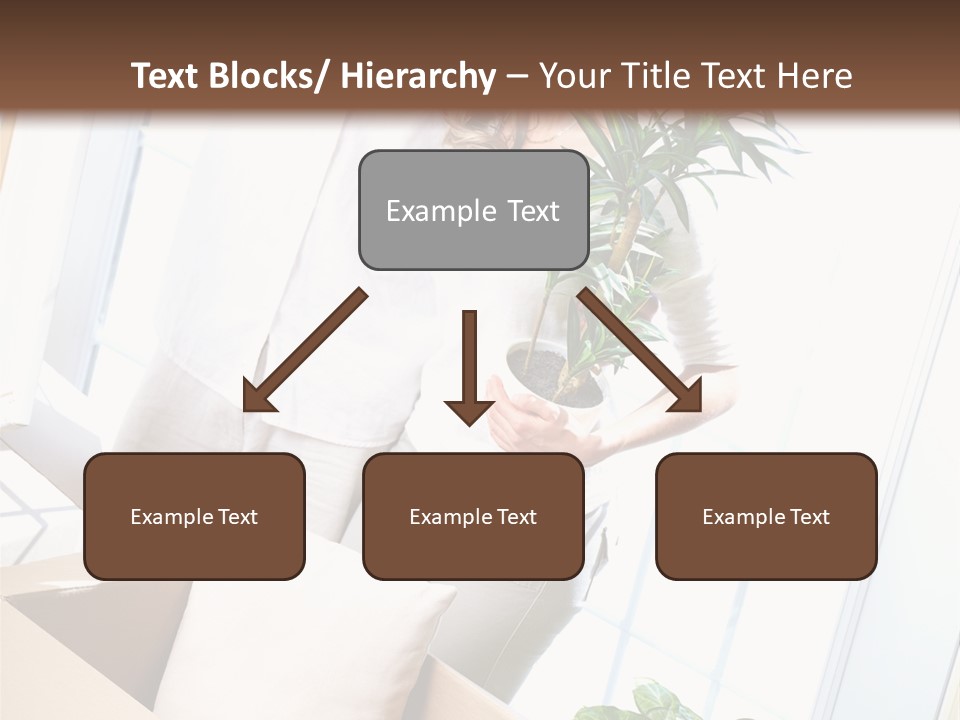 Room Floor Man PowerPoint Template