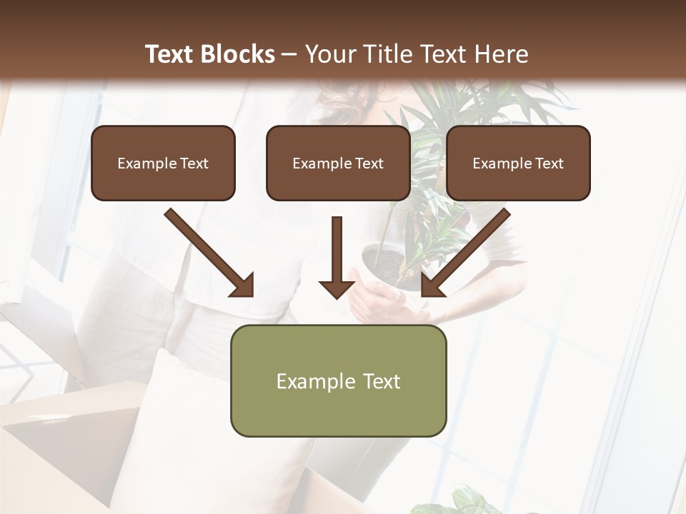 Room Floor Man PowerPoint Template