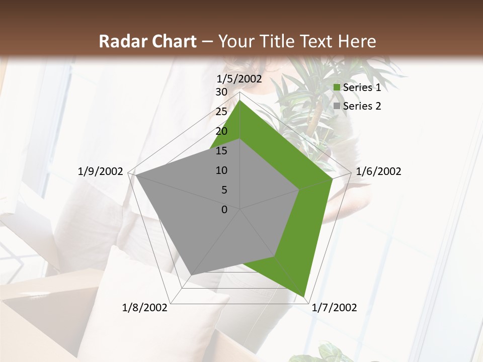 Room Floor Man PowerPoint Template