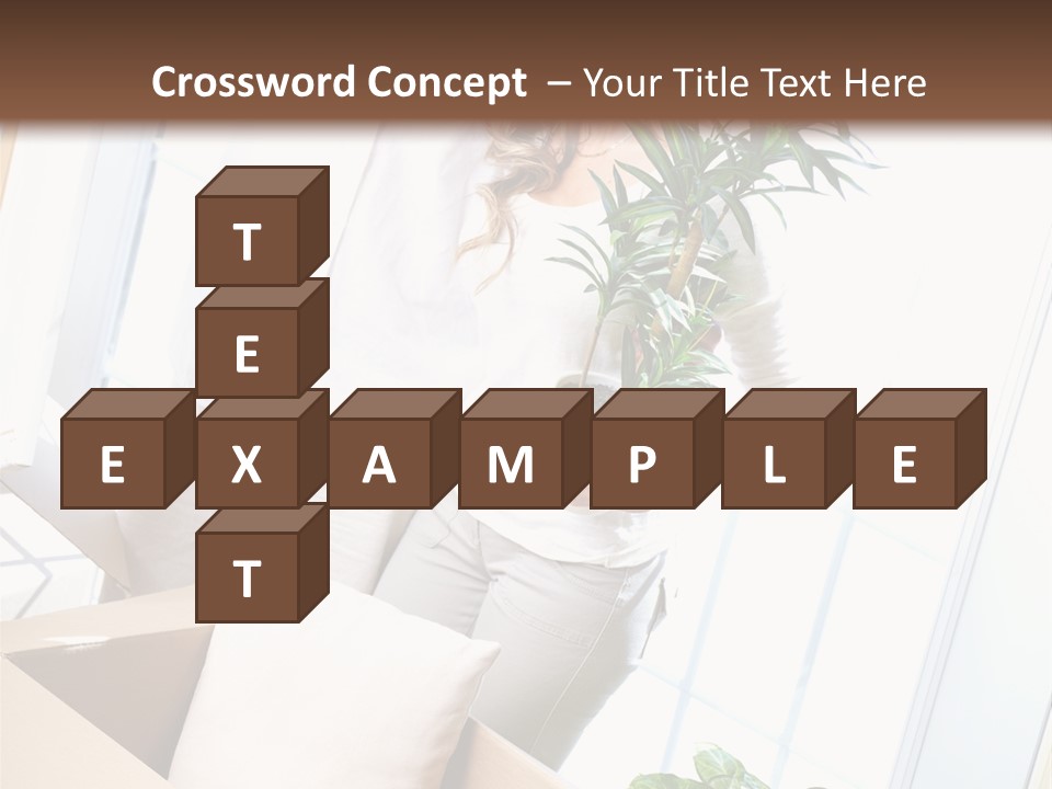 Room Floor Man PowerPoint Template