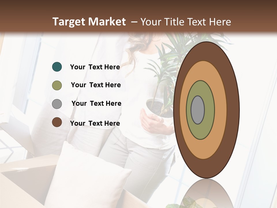 Room Floor Man PowerPoint Template