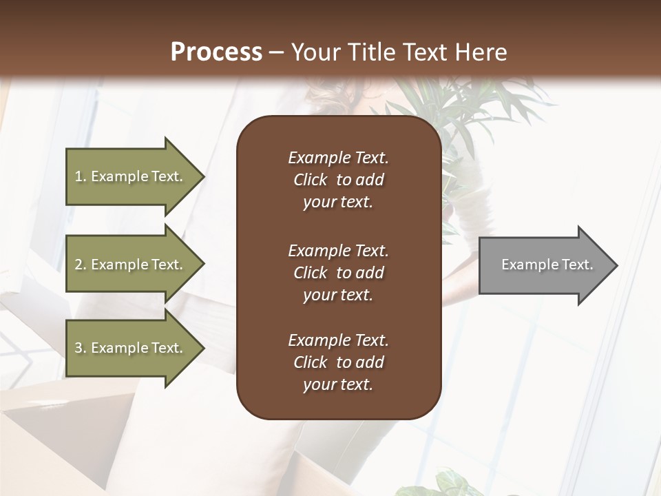 Room Floor Man PowerPoint Template