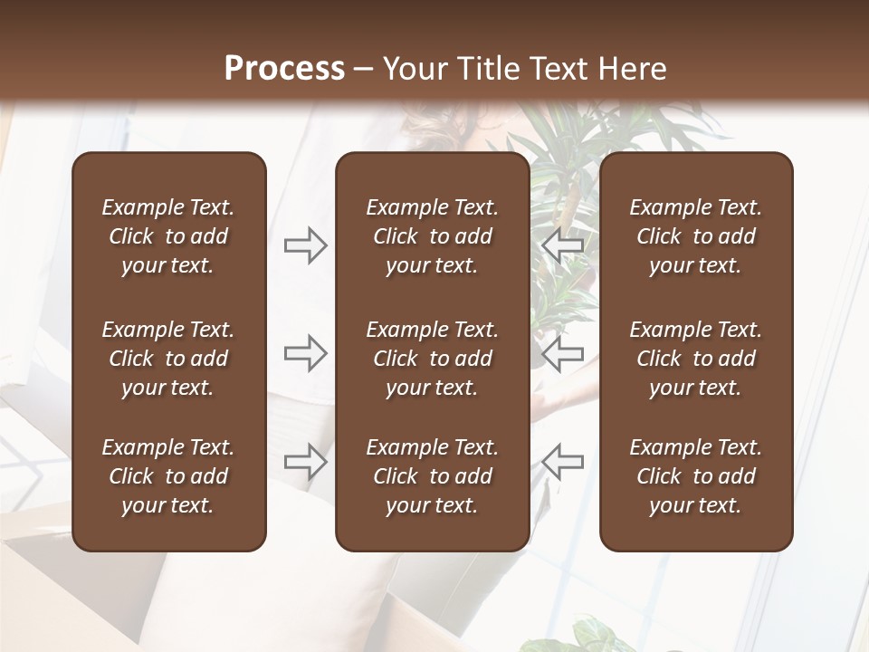 Room Floor Man PowerPoint Template