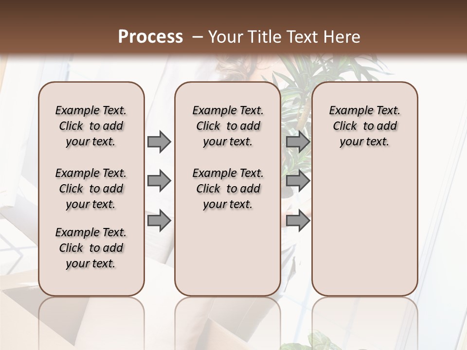 Room Floor Man PowerPoint Template
