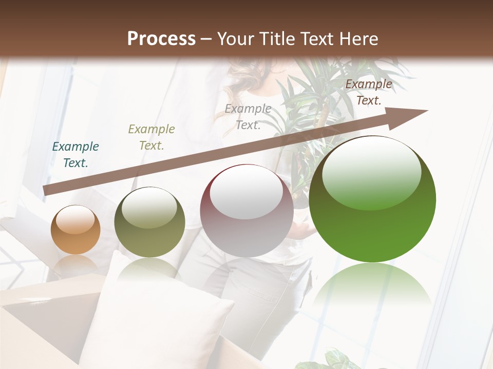 Room Floor Man PowerPoint Template