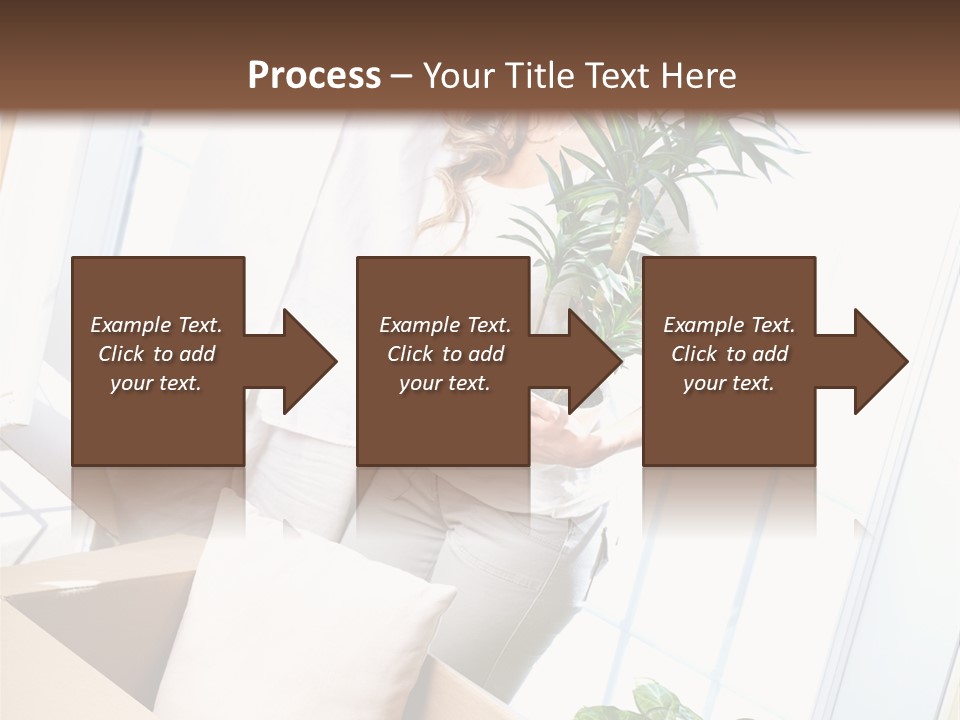 Room Floor Man PowerPoint Template