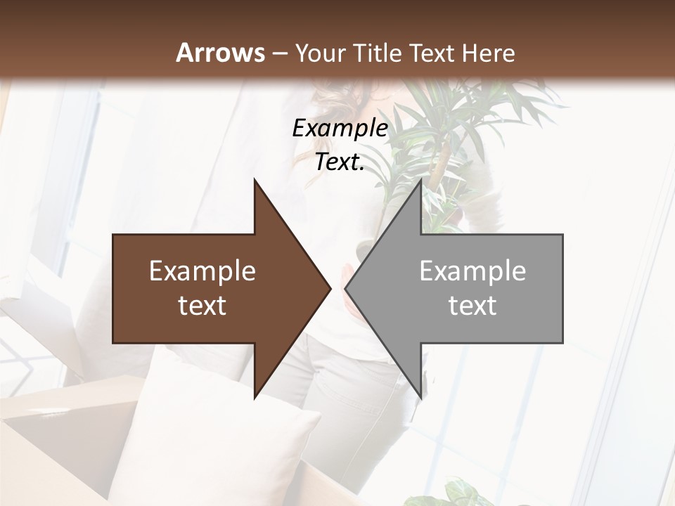 Room Floor Man PowerPoint Template