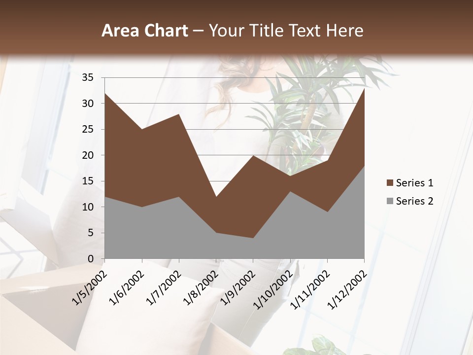 Room Floor Man PowerPoint Template