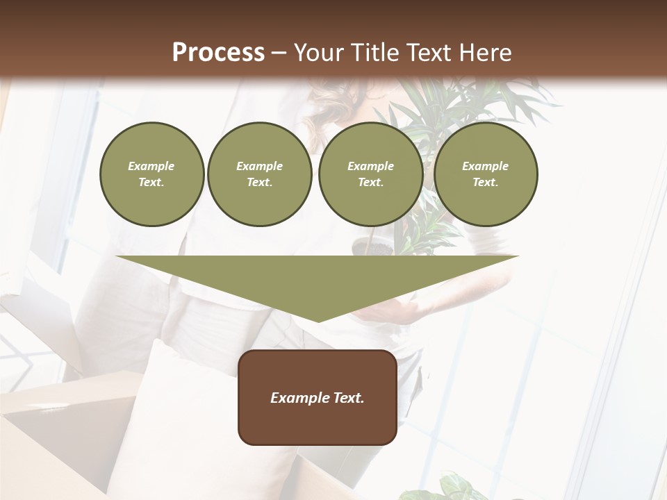 Room Floor Man PowerPoint Template