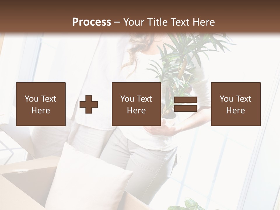 Room Floor Man PowerPoint Template