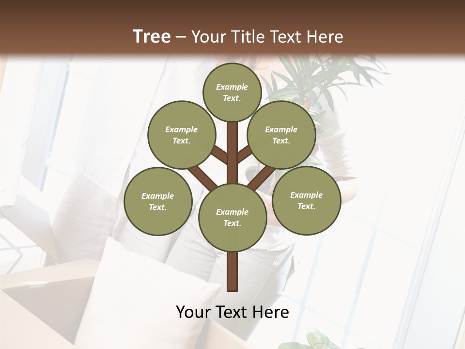 Room Floor Man PowerPoint Template