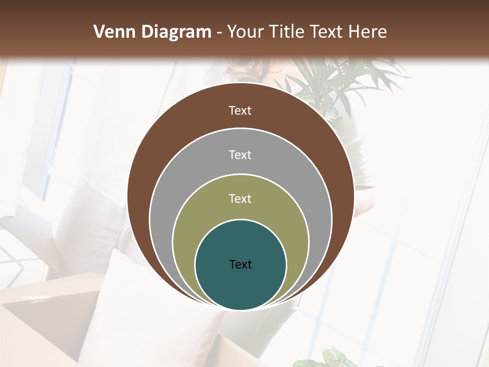 Room Floor Man PowerPoint Template