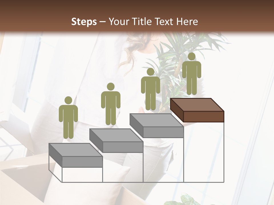 Room Floor Man PowerPoint Template