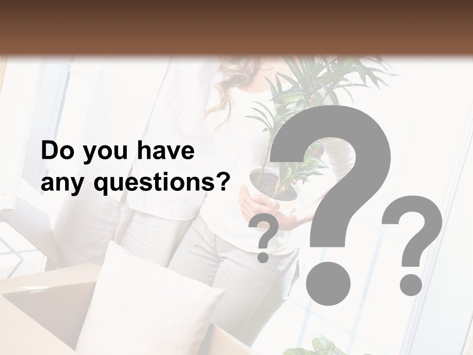 Room Floor Man PowerPoint Template