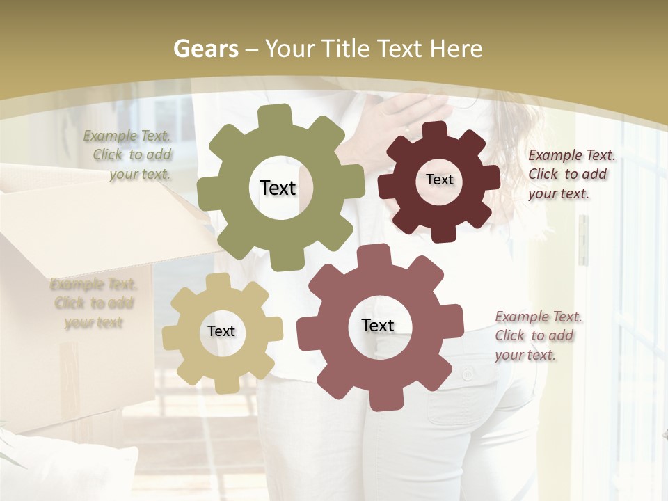 Smile Background Casual PowerPoint Template